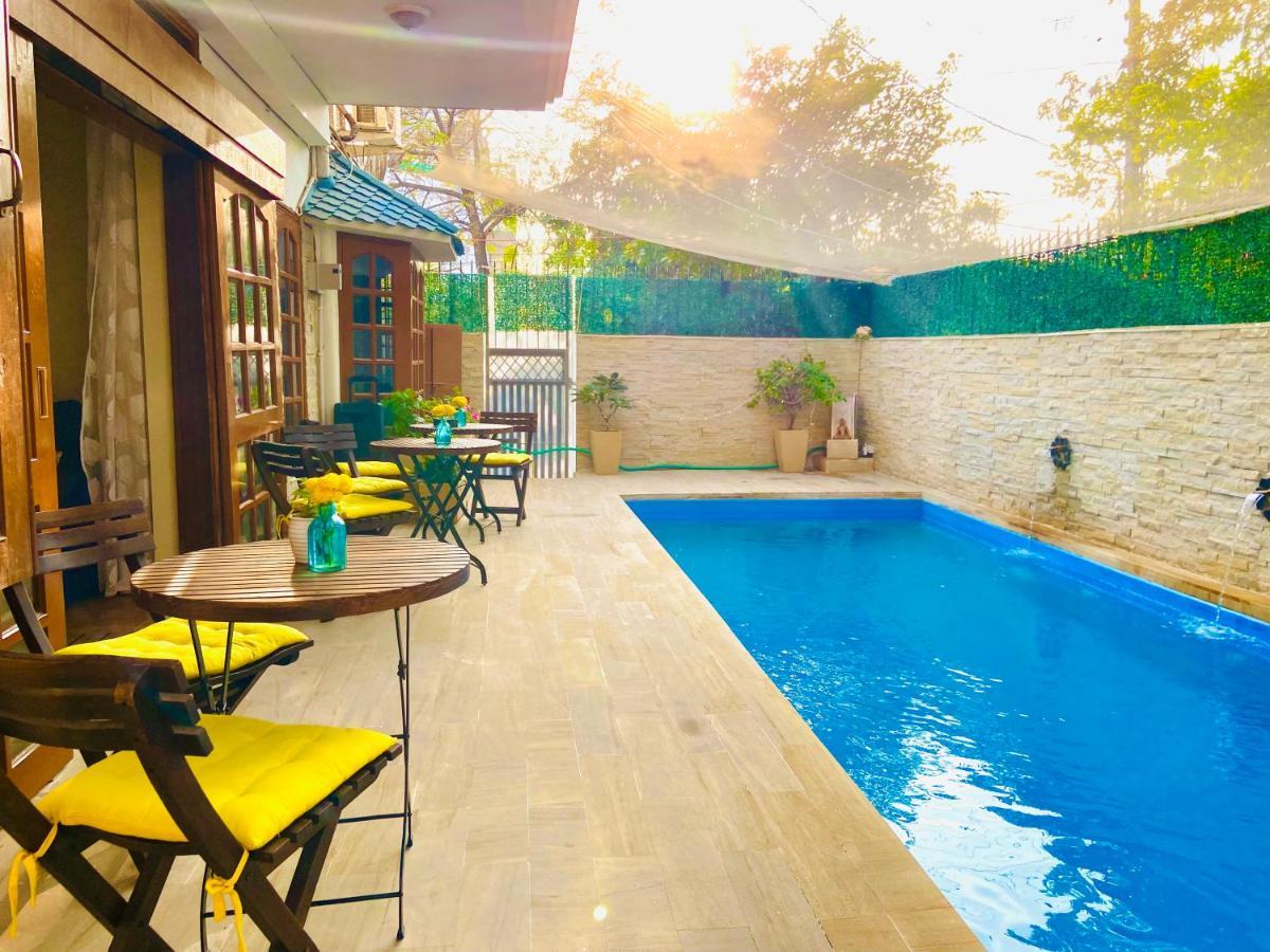 Roshani Pool Villa Gurgaon - 7Br #Privatepool #Villa #Bungalow #Garden #Staycation Exterior photo