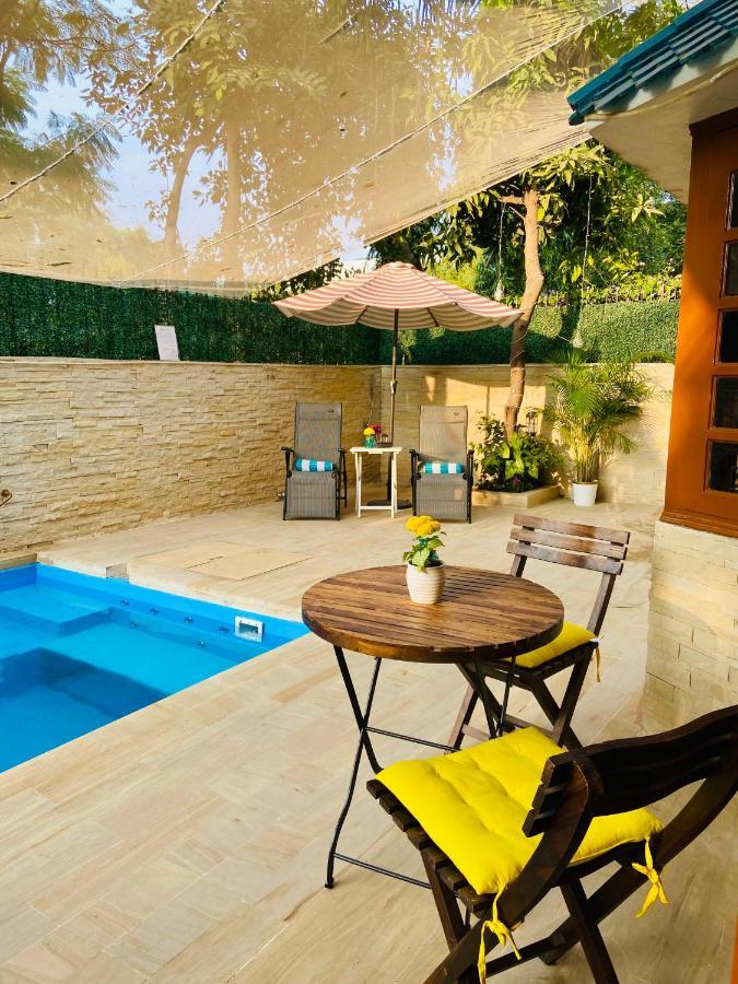Roshani Pool Villa Gurgaon - 7Br #Privatepool #Villa #Bungalow #Garden #Staycation Exterior photo